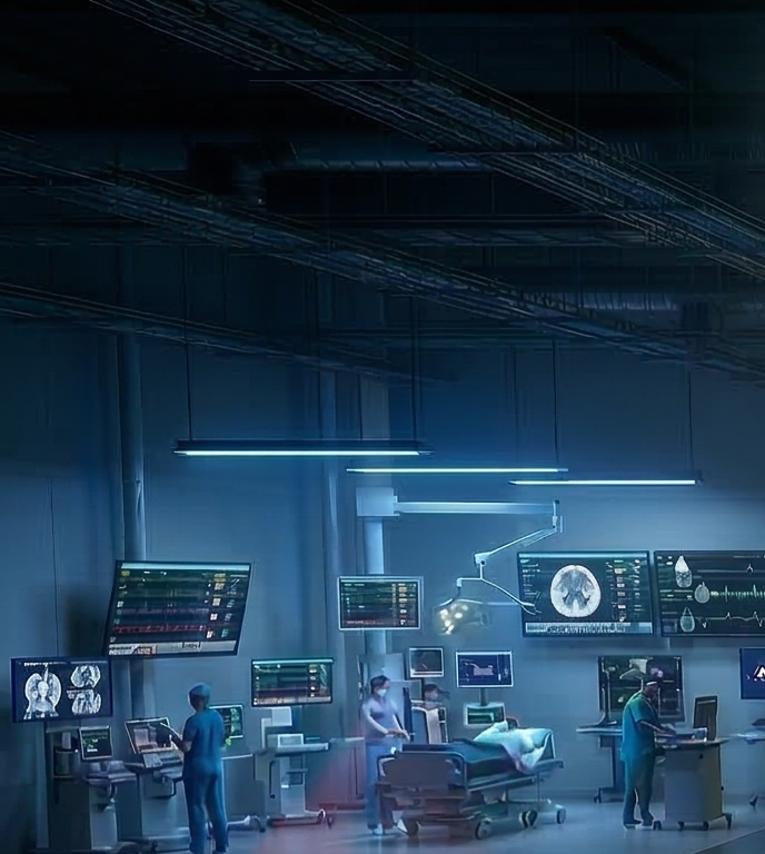Hospital zone of the CyberLab