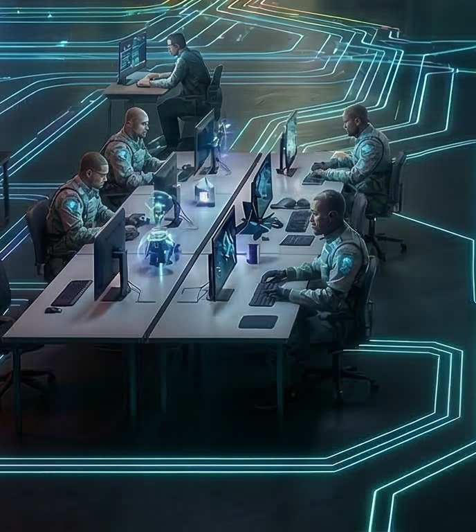 AI-enabled defence zone of the CyberLab